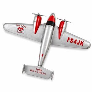 Farm Safety Just Kids FS4JK Airplane 1999 6th In Series Toy Plane